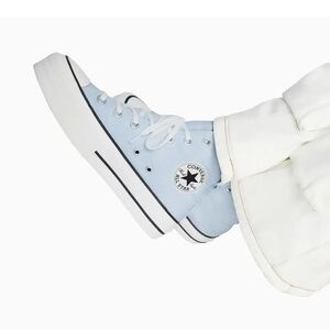 ✨ Converse| Chuck Taylor All Star Lift Platform High Tops| Light Blue| W Sz 8.5